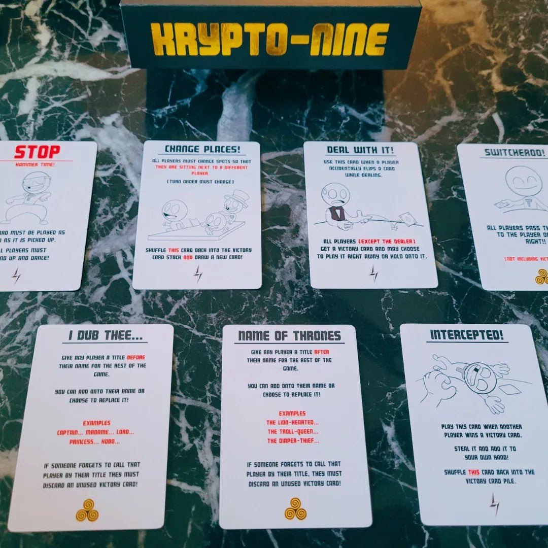 Krypto-nine (Card Game)